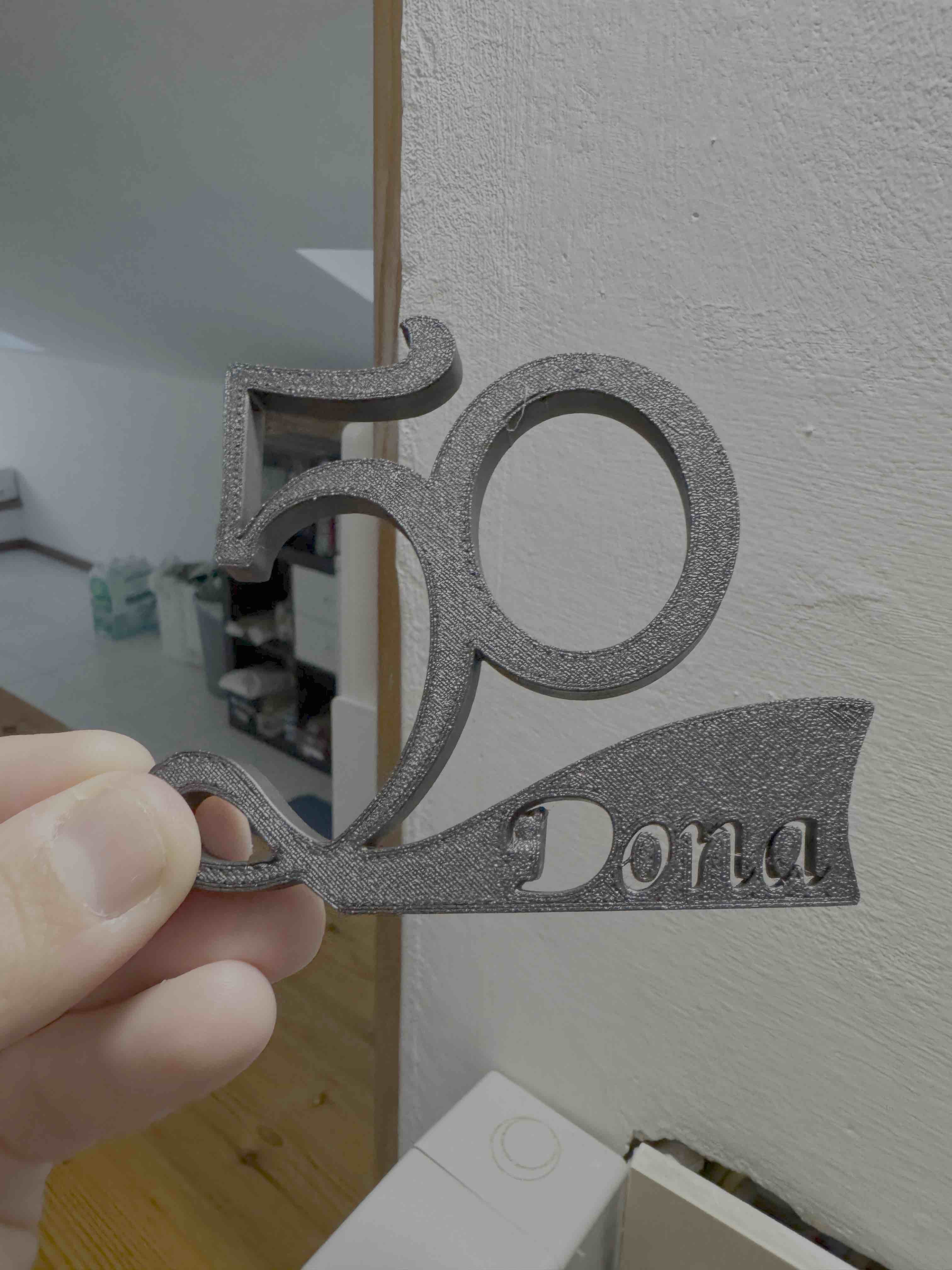 Oggetto stampato in 3D realizzato da Nicola Aversa
