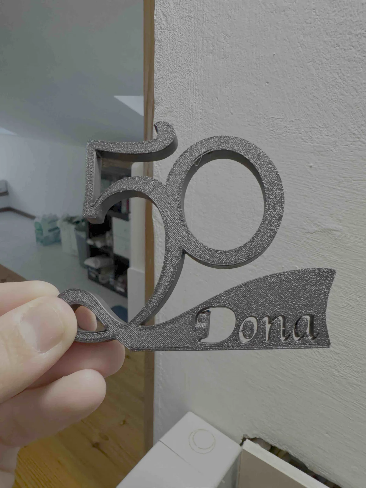 Oggetto stampato in 3D realizzato da Nicola Aversa
