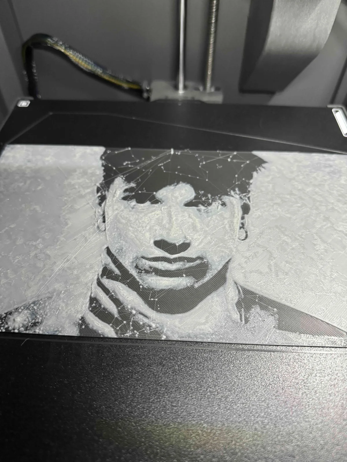 Oggetto stampato in 3D in esposizione